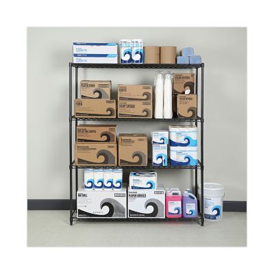 Image showing  4-Shelf All-Purpose Wire Shelving Starter Kit