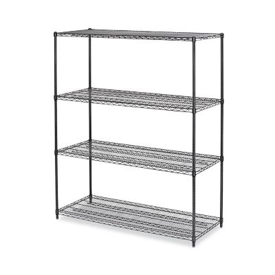 Alera 4-Shelf All-Purpose Wire Shelving Starter Kit