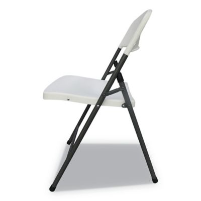 Image showing 2 th Alera Molded Resin Folding Chair, Steel Frame