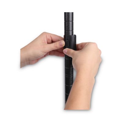 Image showing 7 th Alera 48 in. x 18 in. x 72 in. 6-Shelf NSF Certified Wire Shelving Kit, Supports Up to 600 lb.