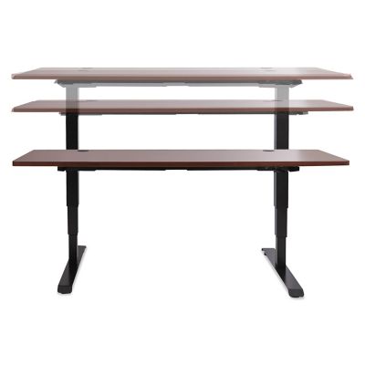 Image showing  AdaptivErgo 3-Stage Electric Table Base with Memory Controls, 25 in. to 51 in. H