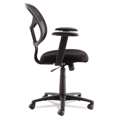 Image showing  Swivel and Tilt Mesh Task Chair with Adjustable Arms, Supports Up to 250 lb.