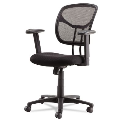 Image showing 6 th OIF Swivel and Tilt Mesh Task Chair with Adjustable Arms, Supports Up to 250 lb.
