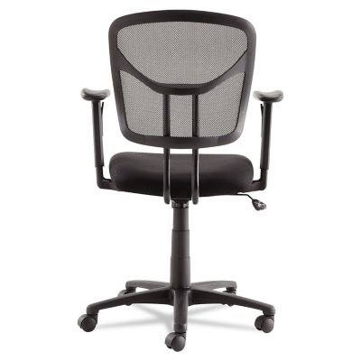 Image showing 8 th OIF Swivel and Tilt Mesh Task Chair with Adjustable Arms, Supports Up to 250 lb.