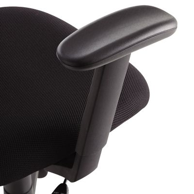 Image showing 9 th OIF Swivel and Tilt Mesh Task Chair with Adjustable Arms, Supports Up to 250 lb.