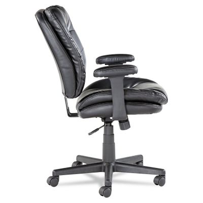 Image showing  Bonded Leather Swivel and Tilt Executive Chair, Supports Up to 250 lb.