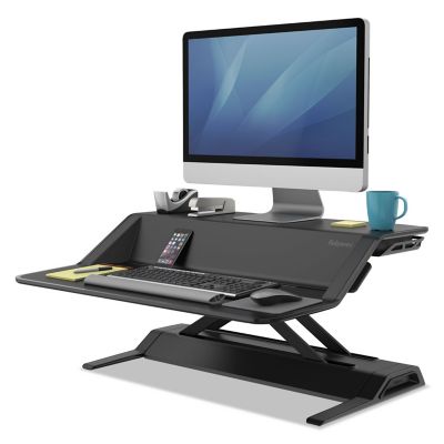 Fellowes Lotus Height-Adjustable Sit-Stand Desk, 22 Height Settings