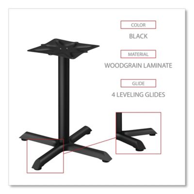 Image showing  Round Hospitality Series Single-Column Base Table