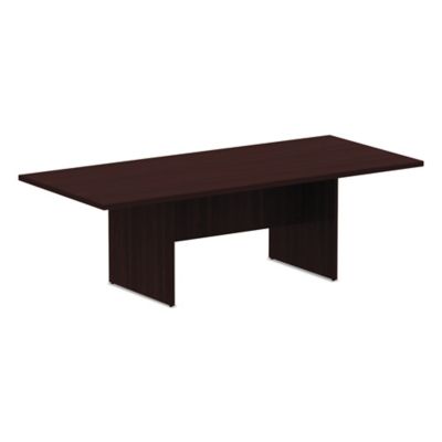 Alera Valencia Series Conference Table, 1-1/4 in. Thick Laminate Top