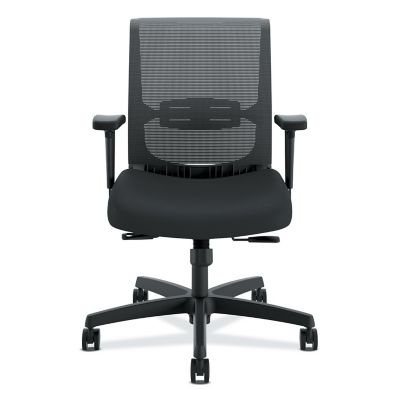 HON Convergence Syncho Tilt Mid-Back Task Chair with Seat Slide, Supports Up to 275 lb.