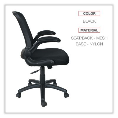 Image showing  EB-E Series Mesh Swivel and Tilt Mid-Back Chair, Supports Up to 275 lb.