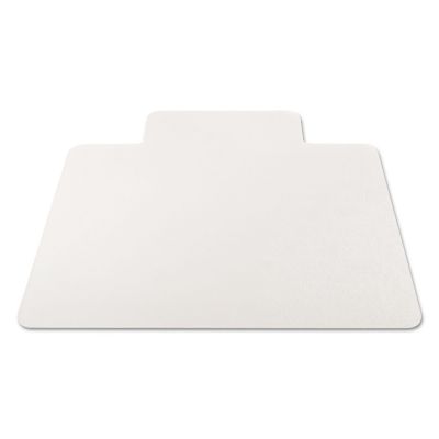 Image showing 7 th Alera Vinyl All-Day Use Non-Studded Chair Mat for Hard Floors, Classic Straight Edge Finish
