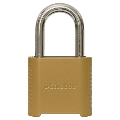 Master Lock 2 in. Heavy-Duty Combination Long Shackle Padlock