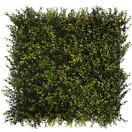 Greensmart Dekor 19.68 in. x 19.68 in. Artificial Foliage Ficus Spring Style Wall Panels, 4 pc.