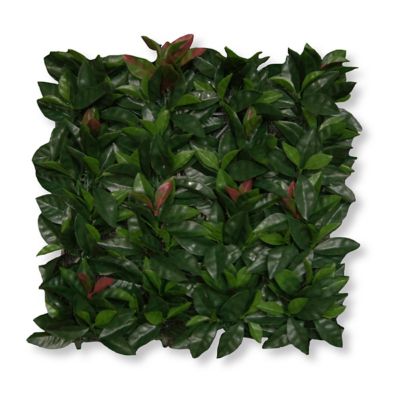 Greensmart Dekor 19.68 in. x 19.68 in. Artificial Foliage Laurel Style Wall Panels, 4 pc.