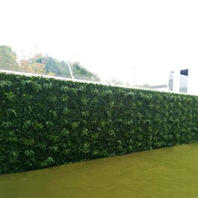 Image showing 6 th Greensmart Dekor 39.7 in. x 39.7 in. Artificial Foliage Jade Style Wall Panel
