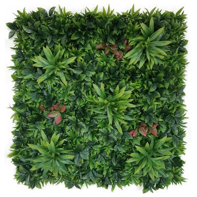 Greensmart Dekor 39.7 in. x 39.7 in. Artificial Foliage Onyx Style Wall Panel
