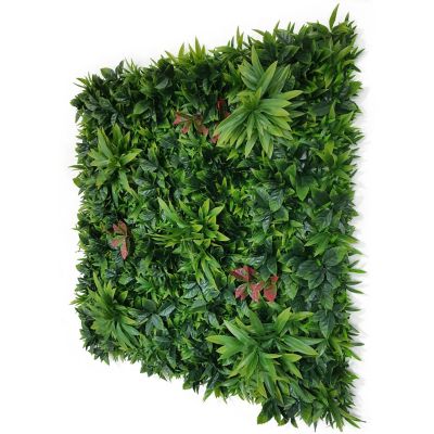Image showing  39.7 in. x 39.7 in. Artificial Foliage Onyx Style Wall Panel