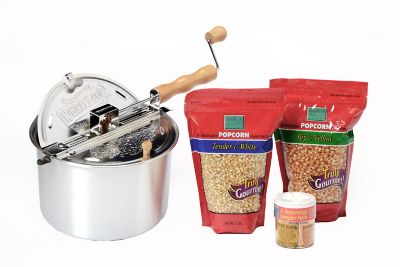 Wabash Valley Farms Whirley-Pop Stovetop Popcorn Popper and Real Theater  Set at Tractor Supply Co.