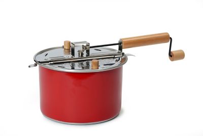 Image showing  for the Love of Popcorn Cello Popcorn Popper Set and Red Whirley Pop