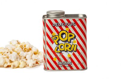 Image showing  Retro Metal Tins Popcorn Collection