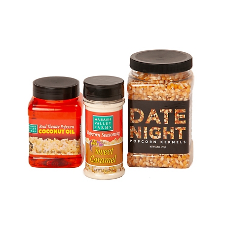 Wabash Valley Farms Date Night Sweet Treats Popcorn Gift Set