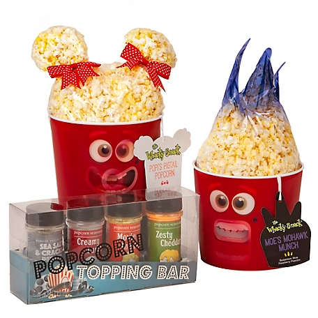 Wabash Valley Farms Buttery Popi and Moe with Popcorn Seasoning Set