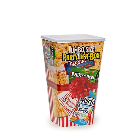 Wabash Valley Farms Jumbo Party in a Box Ready-to-Give Popcorn Gift Set