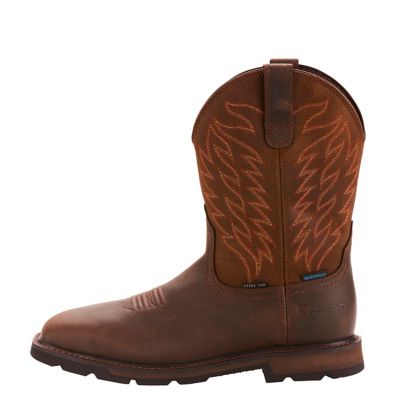 Image showing  Men's Groundbreaker Steel Toe H2O Waterproof Work Boots