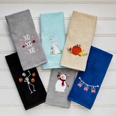 SKL Home Holidays Hand Towel Gift Set, 16 in. x 25 in., 6 pc.