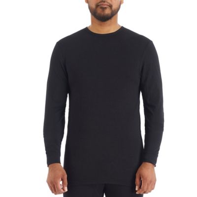 Smith's Workwear Men's Long-Sleeve Crew Performance Knit Super Soft Base Layer Shirt