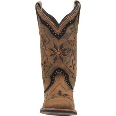 Image showing 3 th Laredo Women's Bouquet Western Boots, Stockman Heels