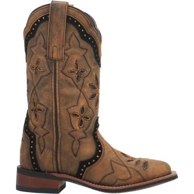 Image showing 4 th Laredo Women's Bouquet Western Boots, Stockman Heels
