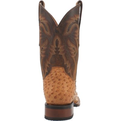 Image showing 5 th Dan Post Men's Kershaw Full Quill Ostrich Western Boots