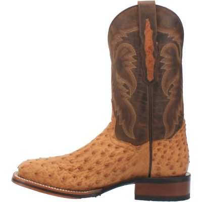 Image showing 6 th Dan Post Men's Kershaw Full Quill Ostrich Western Boots