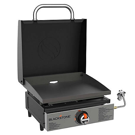 Tabletop Griddle With Hood, Blackstone Liquid Propane Freestanding Outdoor Griddle With Lid