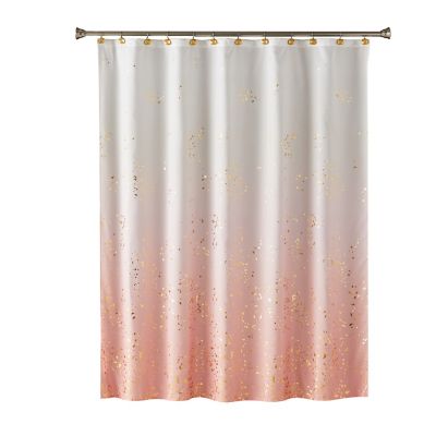 Image showing  Splatter Fabric Shower Curtain, 70 in. x 72 in.