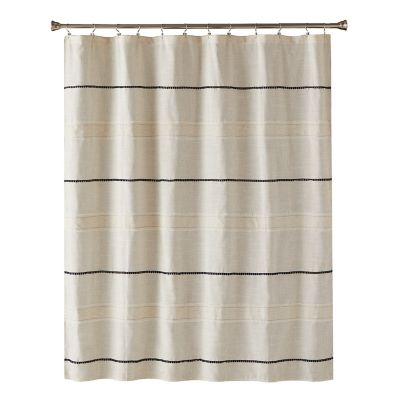 Image showing  Frayser Fabric Shower Curtain, 70 in. x 72 in.