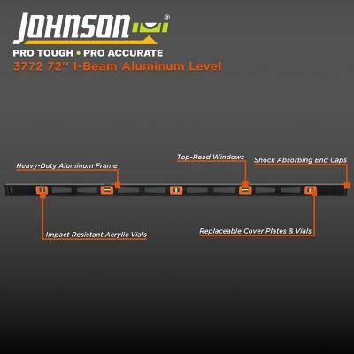 Image showing  72 in. Professional Aluminum Level