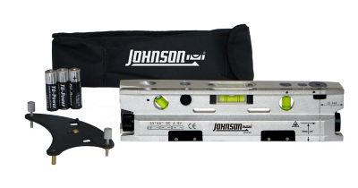 Johnson 100 ft. Triple Beam Magnetic Torpedo Laser Dot Level