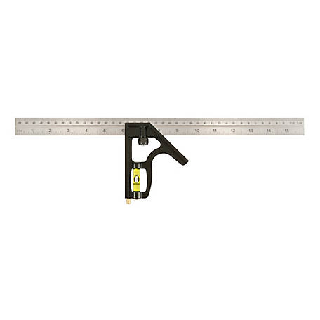 Multipurpose Ruler Protector Try Square Center Finder Drill Point Gauge All In 1 