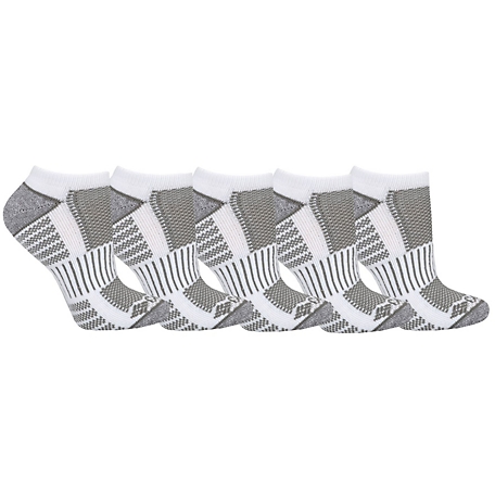 Columbia Sportswear Women's Athletic No-Show Socks, 6 Pair, RCS626WTRAS16PR