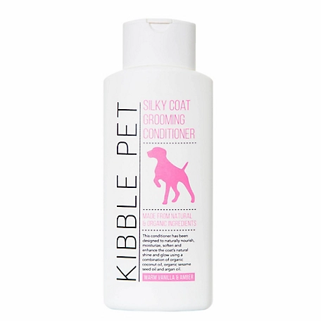 Kibble Pet Silky Coat Grooming Dog Conditioner, Warm Vanilla and Amber