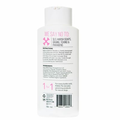 Image showing 1 th Kibble Pet Silky Coat Grooming Warm Vanilla and Amber Scented Conditioner for Dogs