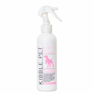 Kibble Pet Silky Coat Light Leave-In Pet Spray, Warm Vanilla and Amber, 7.1 oz.