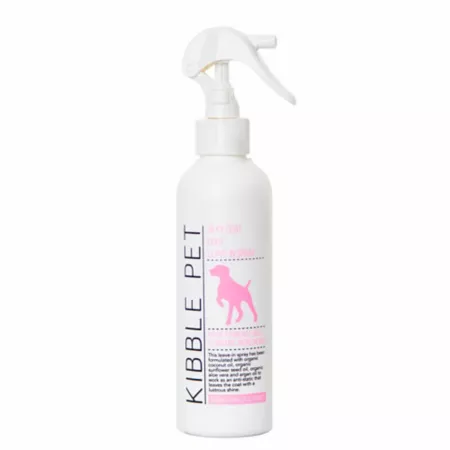 Kibble Pet Silky Coat Lightweight Leave-In Spray for Pets Warm Vanilla and Amber 7.1 oz. Grooming Sprays & Detanglers