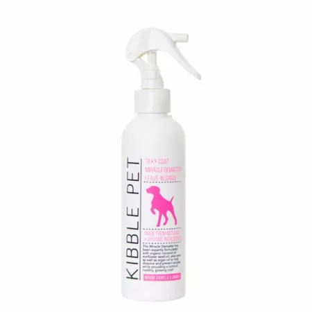 Kibble Pet Silky Coat Miracle Pet Dematter Leave-In Spray Warm Vanilla and Amber Grooming Sprays & Detanglers