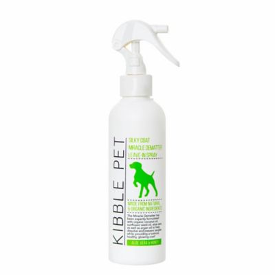 Kibble Pet Silky Coat Miracle Pet Dematter Leave-In Spray, Aloe Vera and Honey