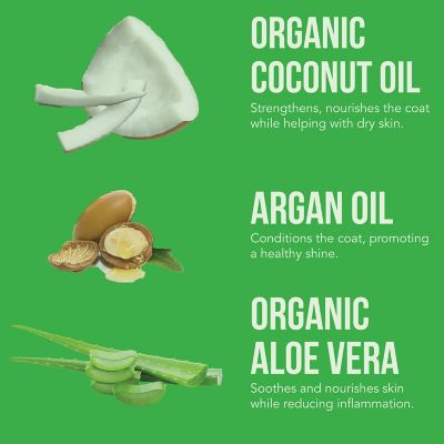 Image showing  Silky Coat Miracle Dematter Aloe Vera and Honey Scented Leave-In Pet Spray