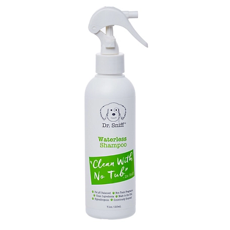 Dr. Sniff No H2O Waterless Pet Shampoo, 7.1 oz.